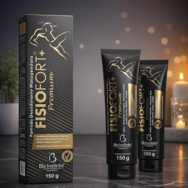 SuperAlívio Pomada Massageadora Fisiofort + Premium 150g - Bio Instinto